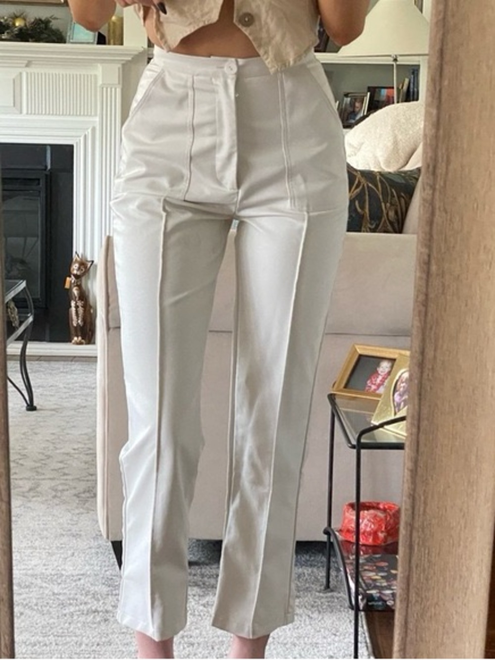 Princess Polly Encore Faux Leather Pant